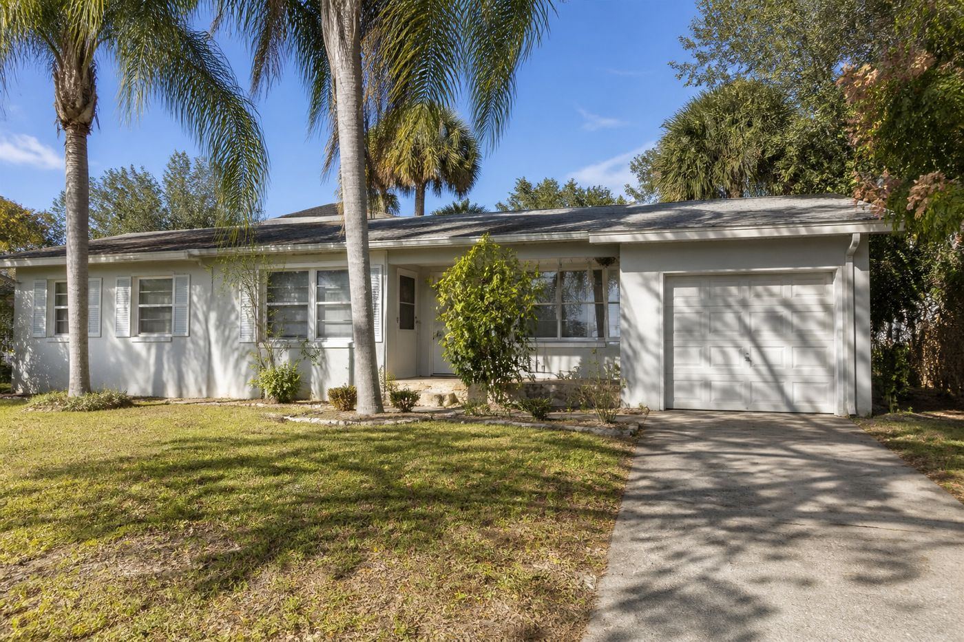 Single-family house shown as-is